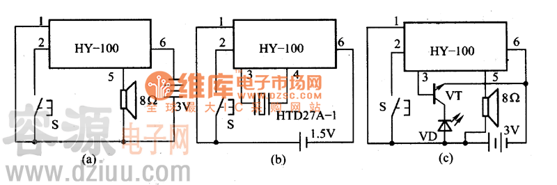 音樂集成電路的應用電路