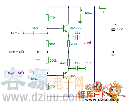 立體聲驅動<a href=http://www.flswjt.cn/dianlutu/ target=_blank class=infotextkey>電路圖</a>