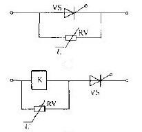 單個晶閘管壓敏保護電路