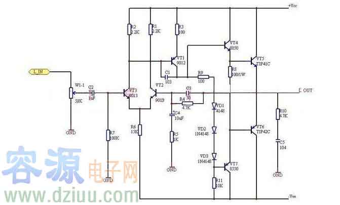 tip41c簡單典型電路圖匯總