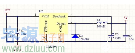 關(guān)于直流12V電源轉(zhuǎn)化為5V的解決方案介紹