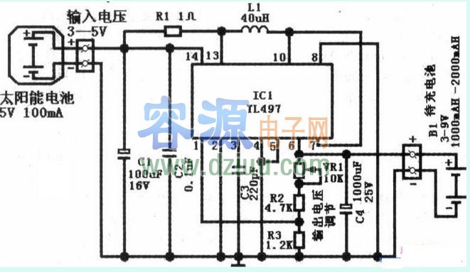 自制太陽能手機充電器