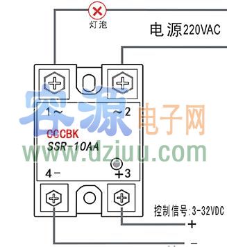 固態繼電器接線圖