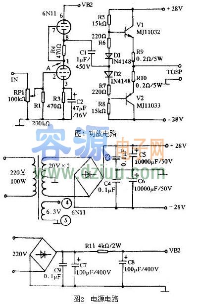制作膽石混合式Hi-Fi功放