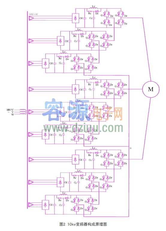 介紹10kv變頻器電路