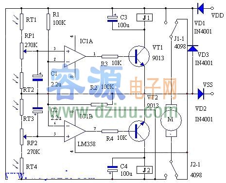 太陽能自動跟蹤控制器原理
